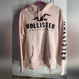 Hollister Baby Pink Sweatshirt Size M